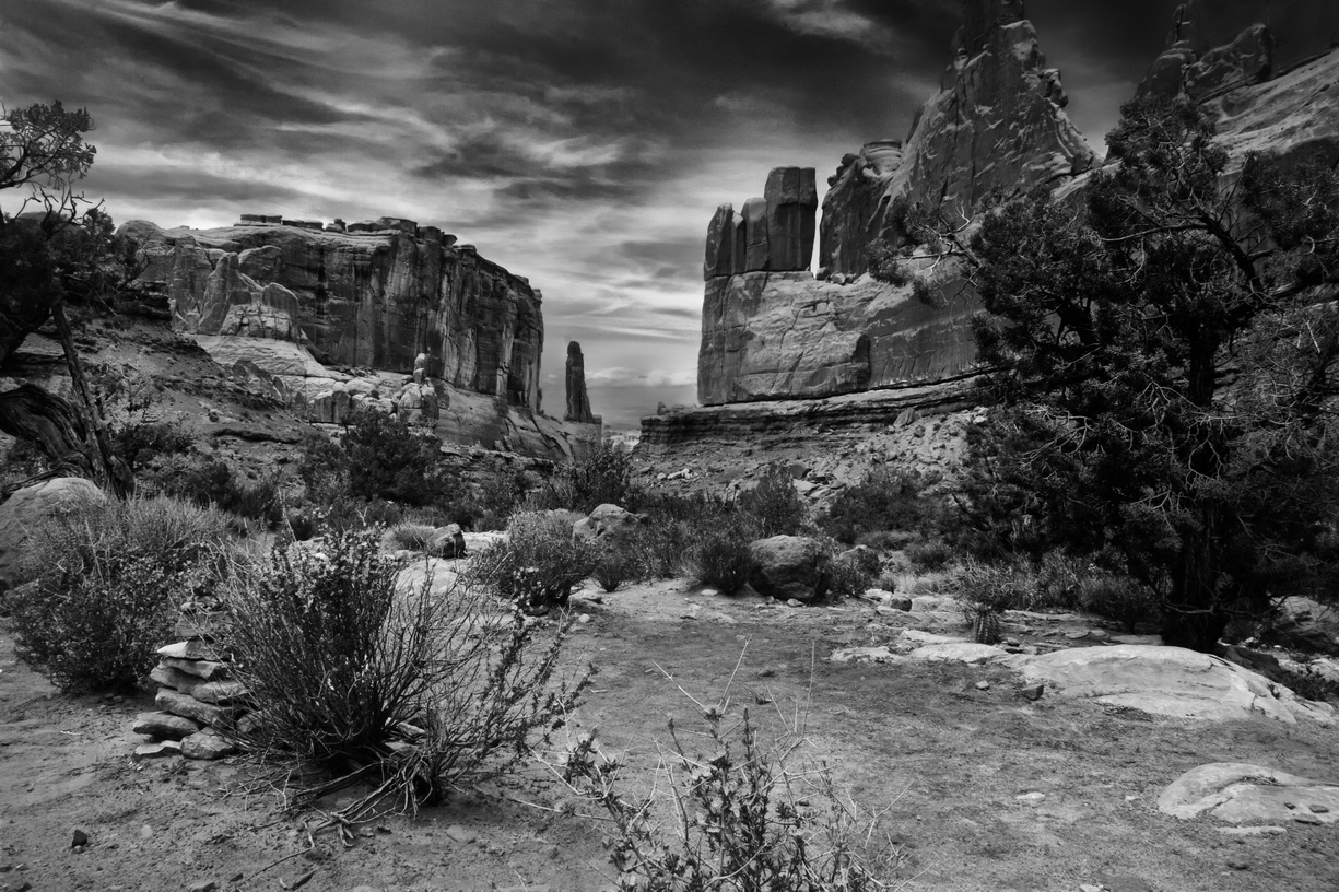 Arches NP   IMG_6884-BW-nikx
